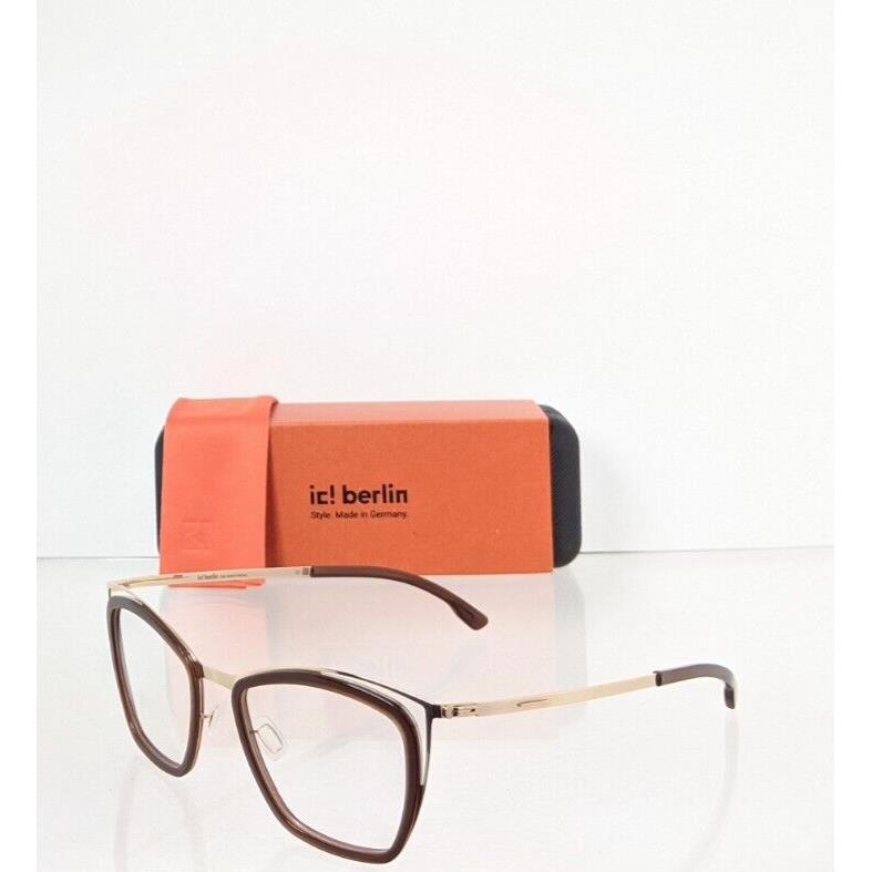 ic Berlin Eyeglasses Model Louisa Mahagony 47mm