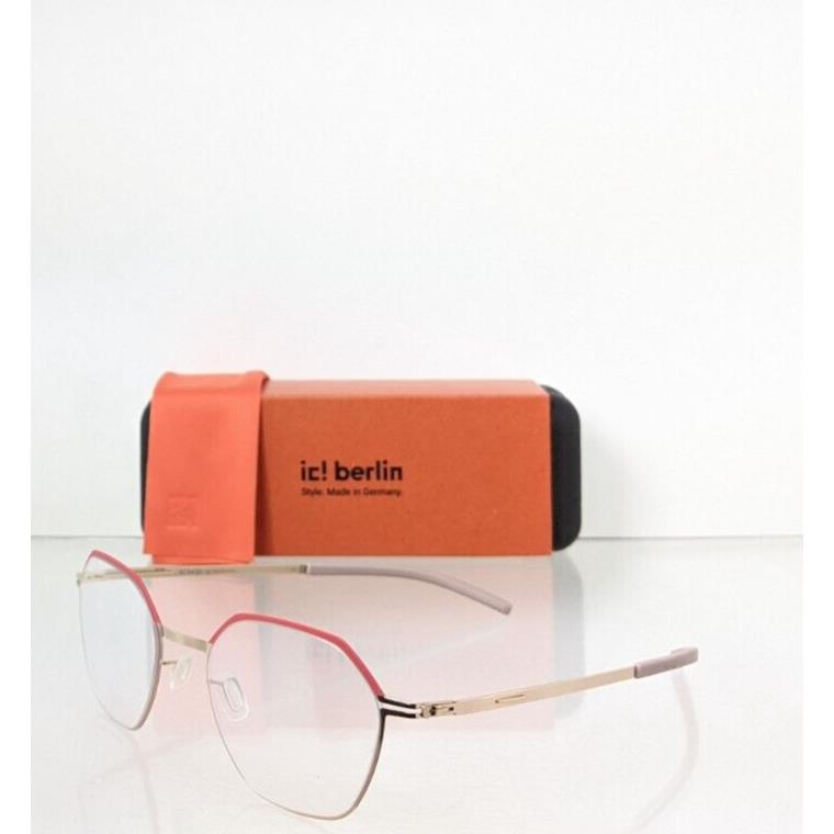 ic Berlin Eyeglasses Model Maloja Rogochi Gold 48mm