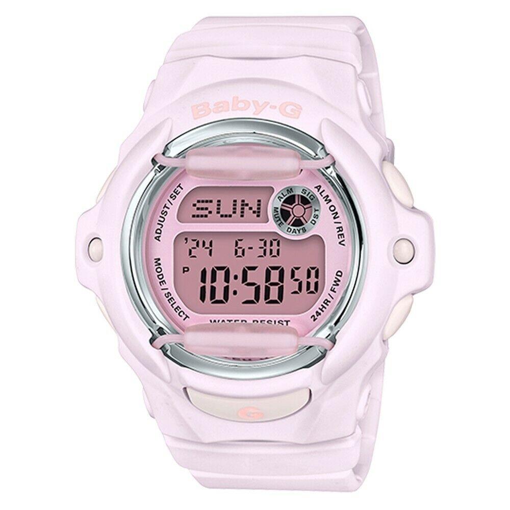 New- Casio Baby-g Black/pink Watch BG169M-4 - Dial: Pink, Band: Pink