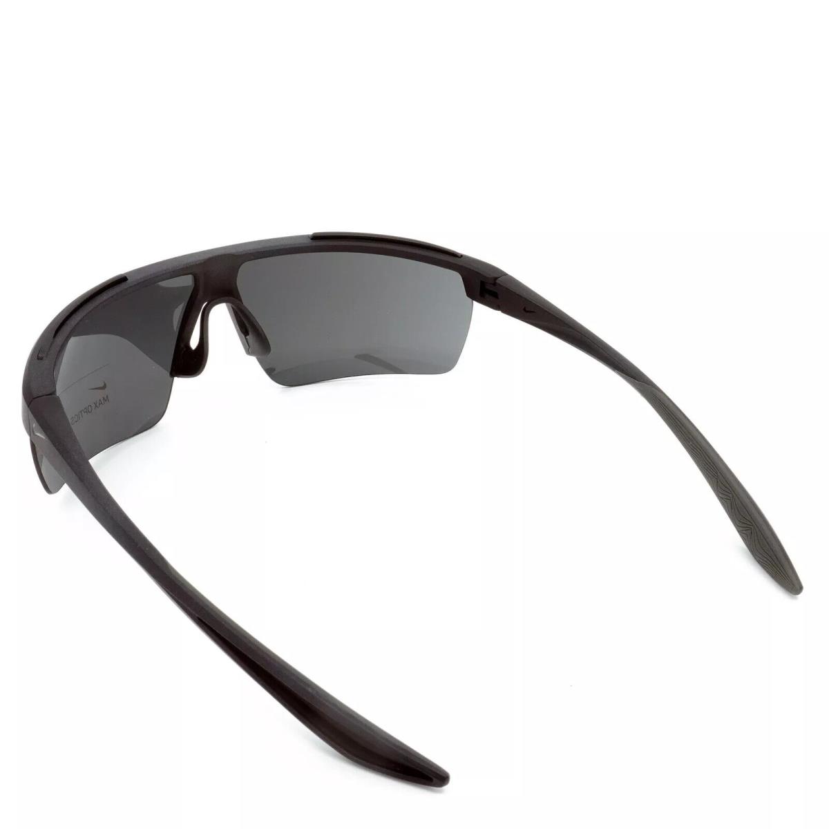 Nike WINDSHIELD-CW4664-010-75 Matte Black Sunglasses - Frame: MATTE BLACK, Lens: GREY
