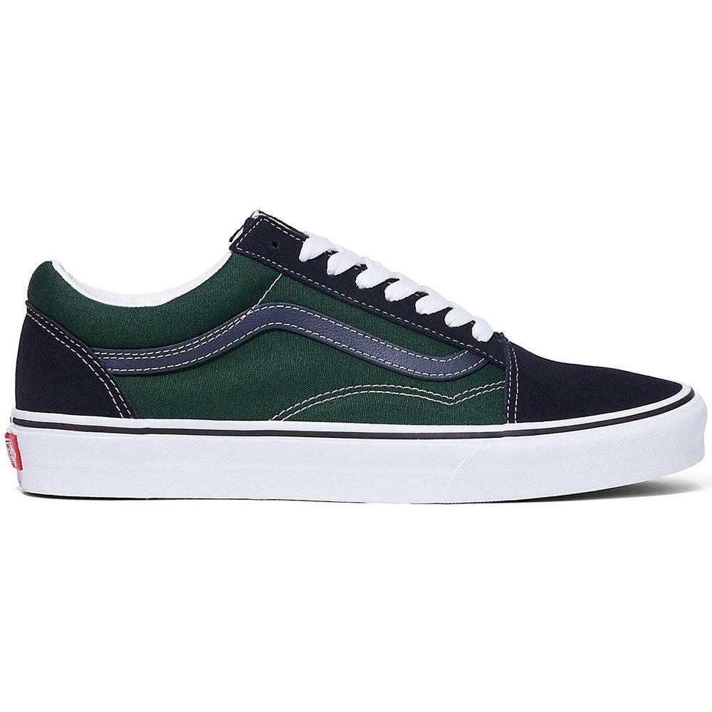 Vans Old Skool 2 Tone Navy/green Skate Shoe