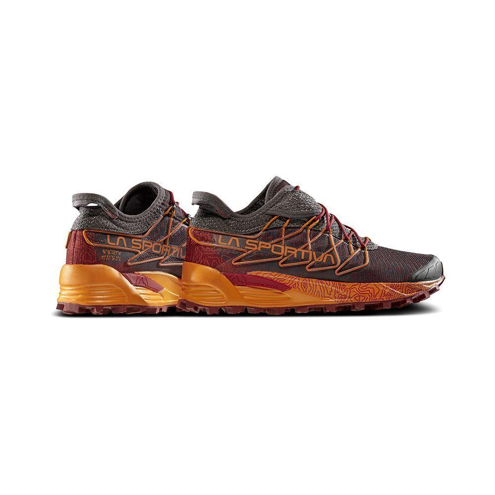 La Sportiva Mutant Men`s Trail Running Shoes Carbon/hawaiian Sun M46