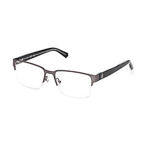 Men Guess GU50095 009 53MM Eyeglasses