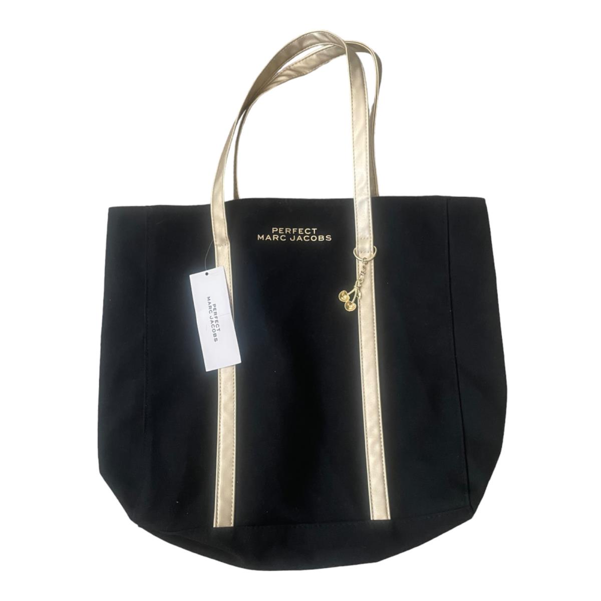 Marc Jacobs Perfect Tote Black Gold Gwp