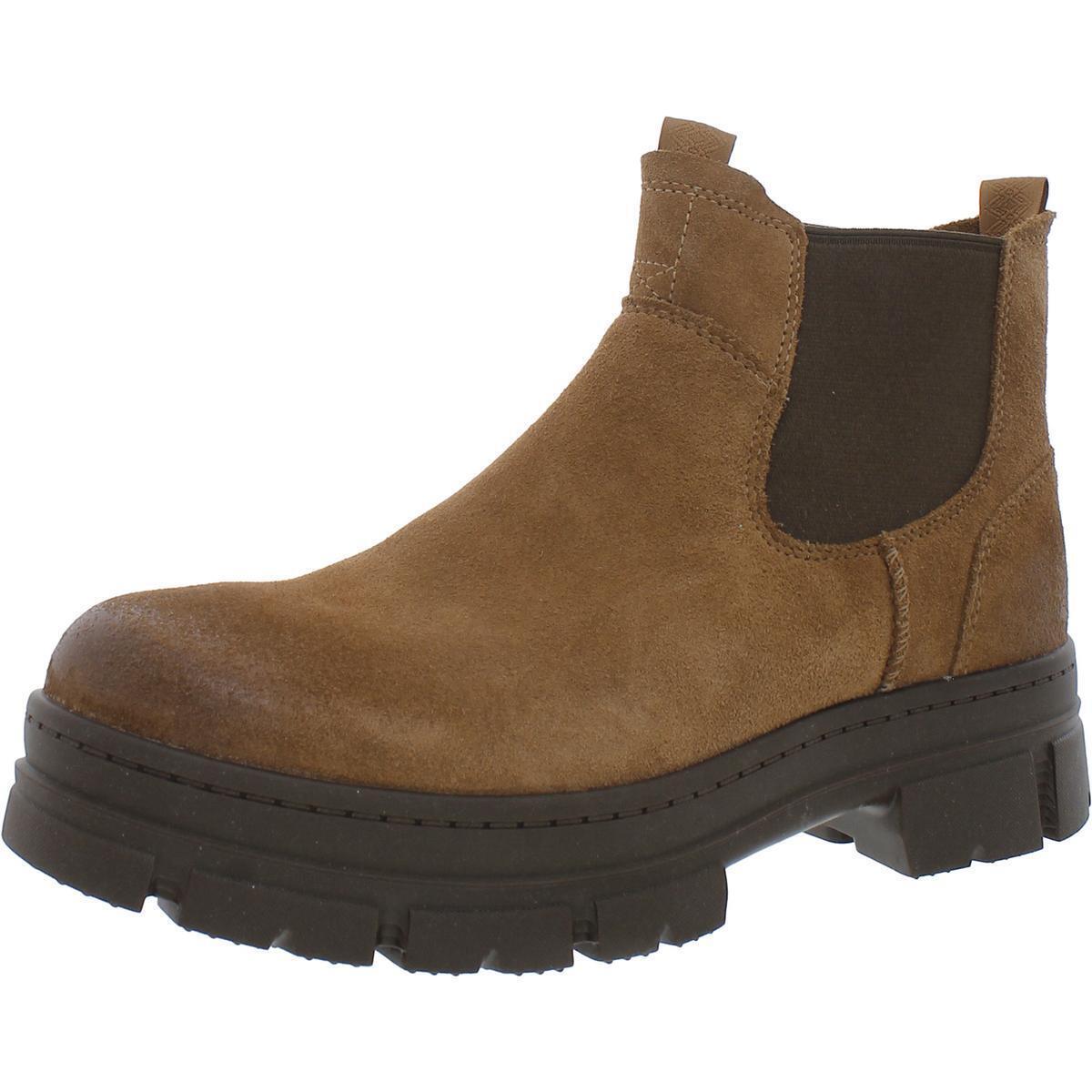 Ugg Mens Skyview Chelsea Boot Leather Round Toe Ankle Boots Shoes Bhfo 9114