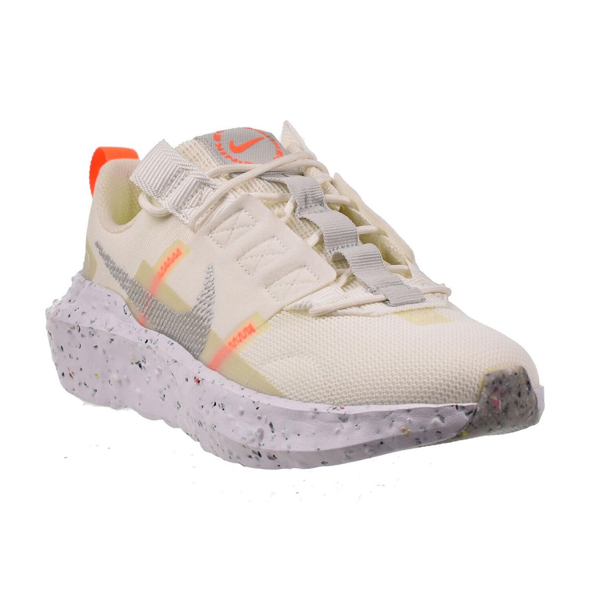 Nike Crater Impact Women`s Shoes Summit White-grey Fog CW2386-100 - Summit White-Grey Fog