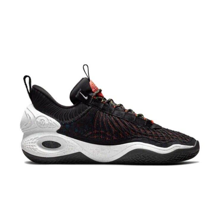 Men Nike Nike Cosmic Unity TB Basketball/athletic Shoes Black White DM4426-001 - Black/white – bright crimson