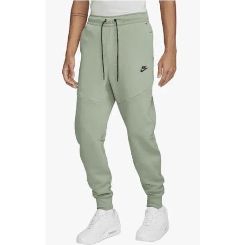 Nike Sportswear Tech Fleece Mens Sizes Jogger Pants Mica Green Black CU4495-330