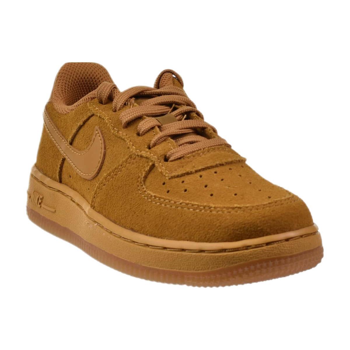 Nike Air Force 1 Low LV8 3 PS Little Kids` Shoes Wheat-gum BQ5486-700 - Wheat-Gum