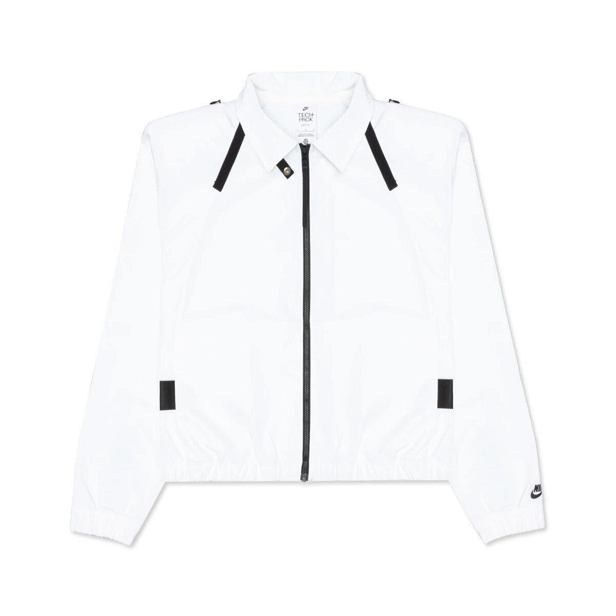 Nike Women`s Sportswear Tech Pack Jacket DD4608-100 White/black XS-3XL - White/Black