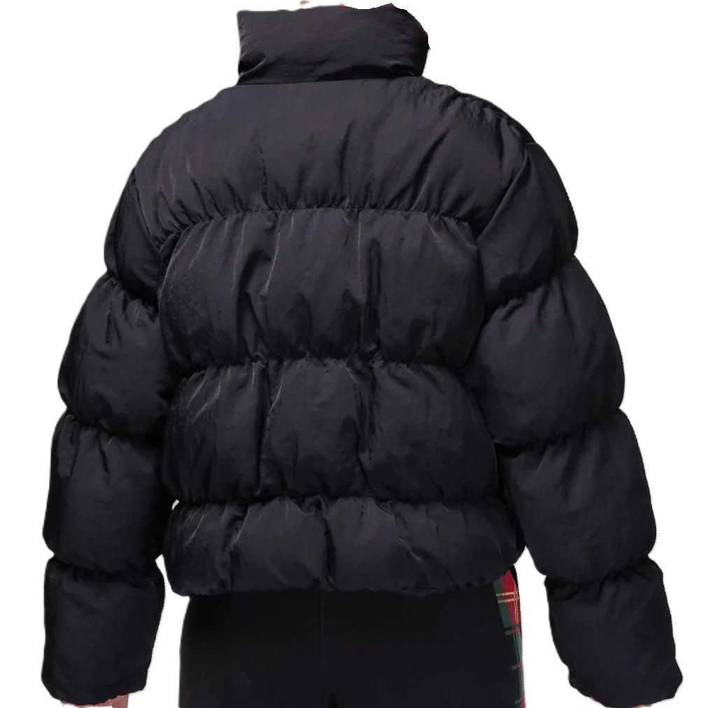 Nike Women`s Air Jordan Puffer Jacket Black/black FB5149-010 h