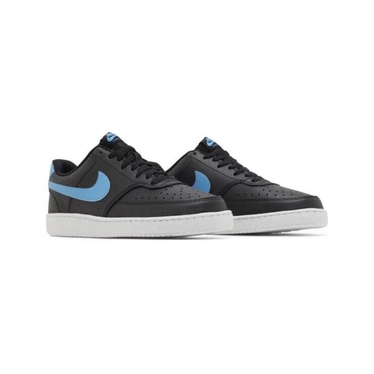 Men Nike Court Vision Low NN Athletic Sneakers Black/laser Blue/white DH2987-005 - Black/Laser Blue/White DH2987-005