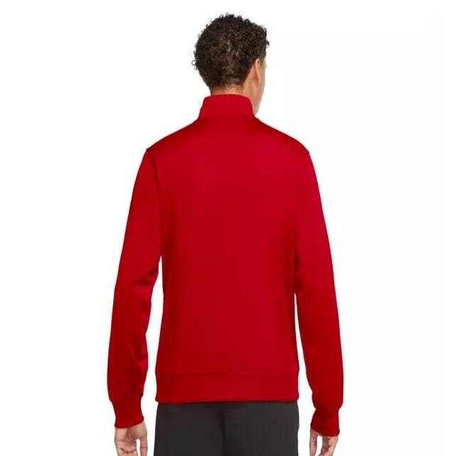 Men`s Nike Red Sportswear Swoosh League Logo Track Jacket DM5473 657