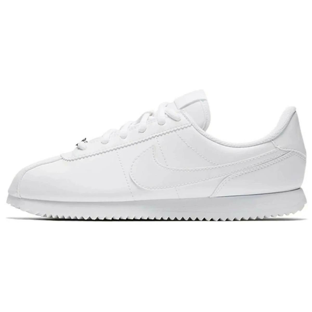 Big Kid`s Nike Cortez Basic SL White/white-white 904764 100 - White/White-White