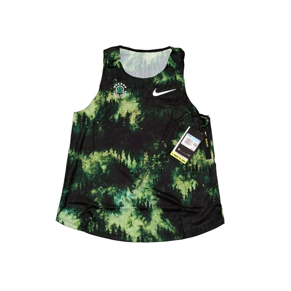 Nike Aeroswift Oregon Track Club Singlet CW1162-100 Green Women`s Multiple Sizes