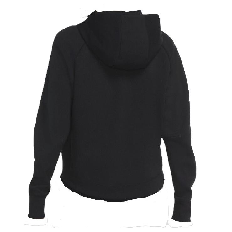 Nike Women`s Tech Fleece Full-zip Jacket Black/ Dk. Grey CW4298-010 h - Black