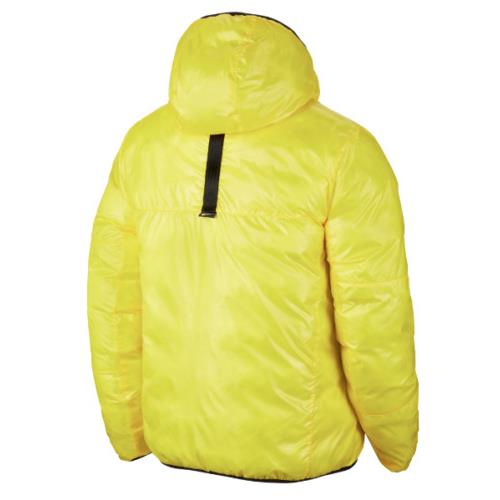 Men Nike Synthetic Fill Windrunner Jacket Coat Size Xxl Yellow Black CZ1508 735