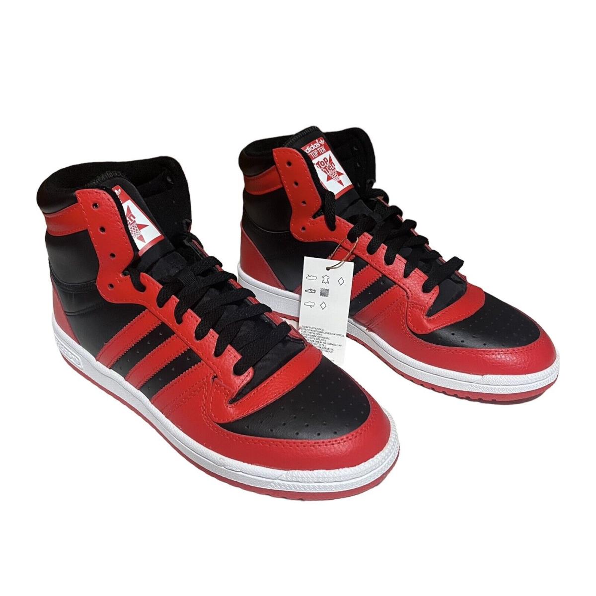 GX0756 Adidas Men s Top Ten RB Vivid Red/black Casual Shoes - Black