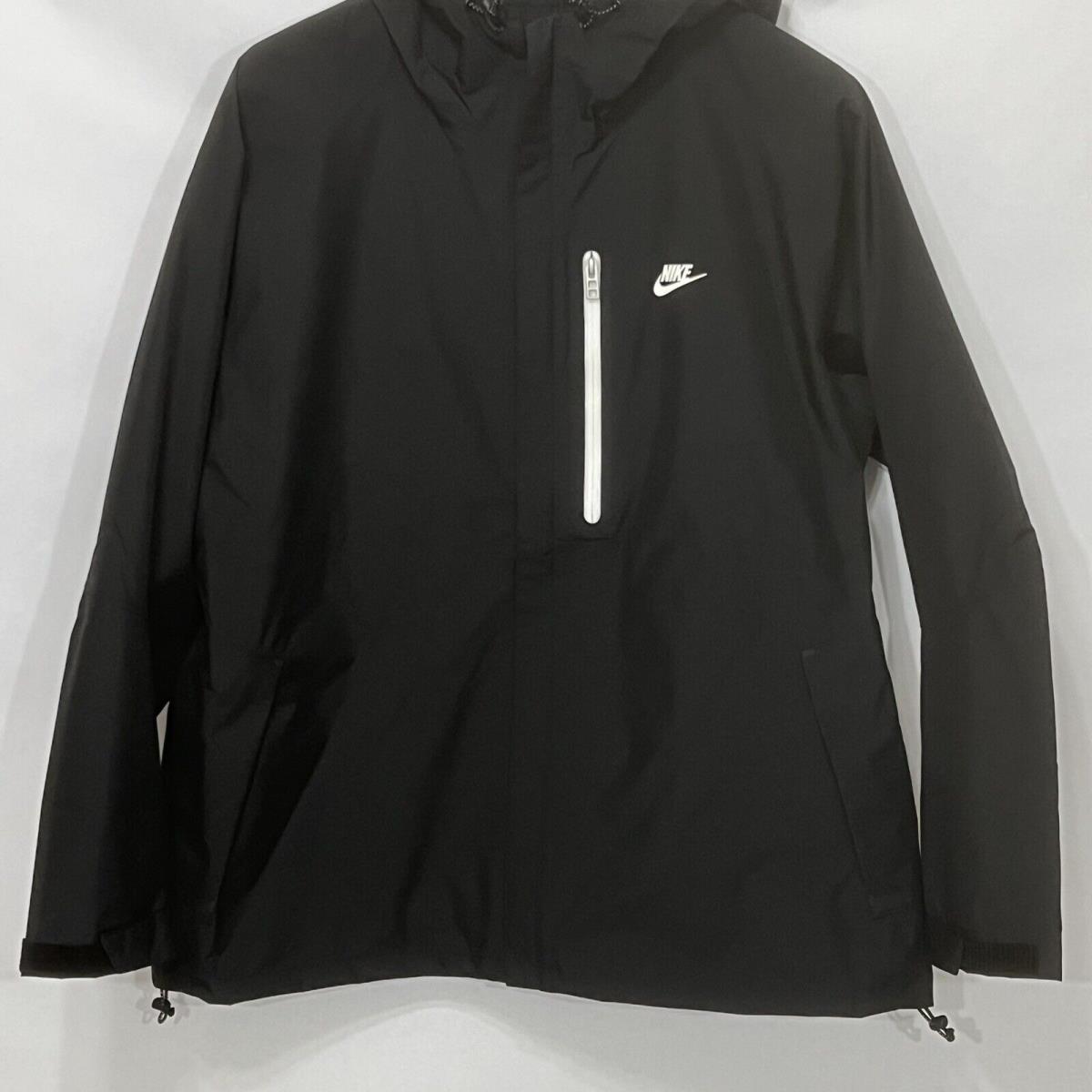 Nike Men s XL Sportswear Storm-fit Legacy Hooded Shell Jacket Black DM5499-010