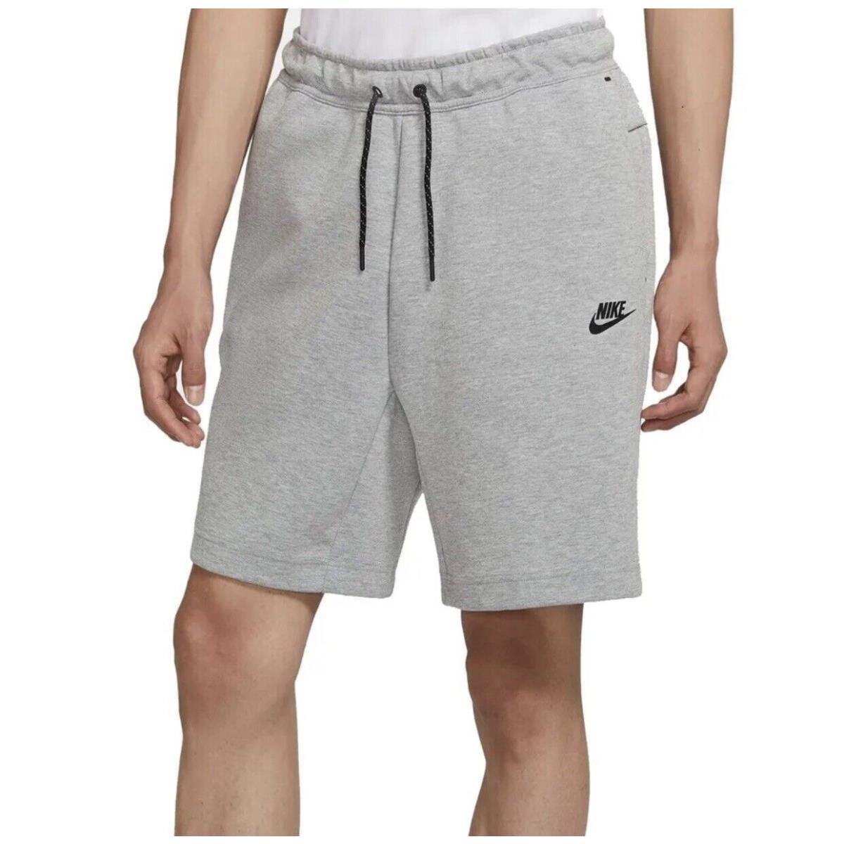 Nike Gray Tech Fleece Shorts Gray Medium