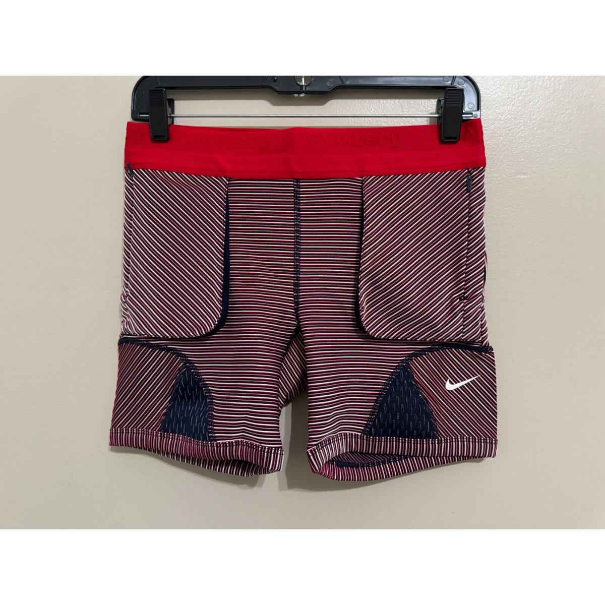 Nike X Gyakusou Utility Shorts Red Black Gira Running Tights Size M CU0224-498