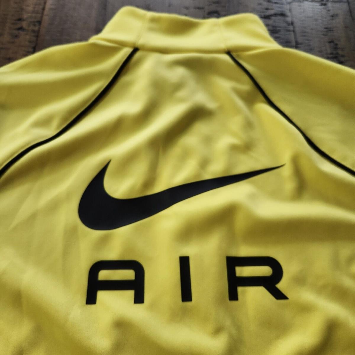 Nike Sportswear Nsw Air Poly-knit Zip Track Jacket DQ4221-765 Yellow Sz L