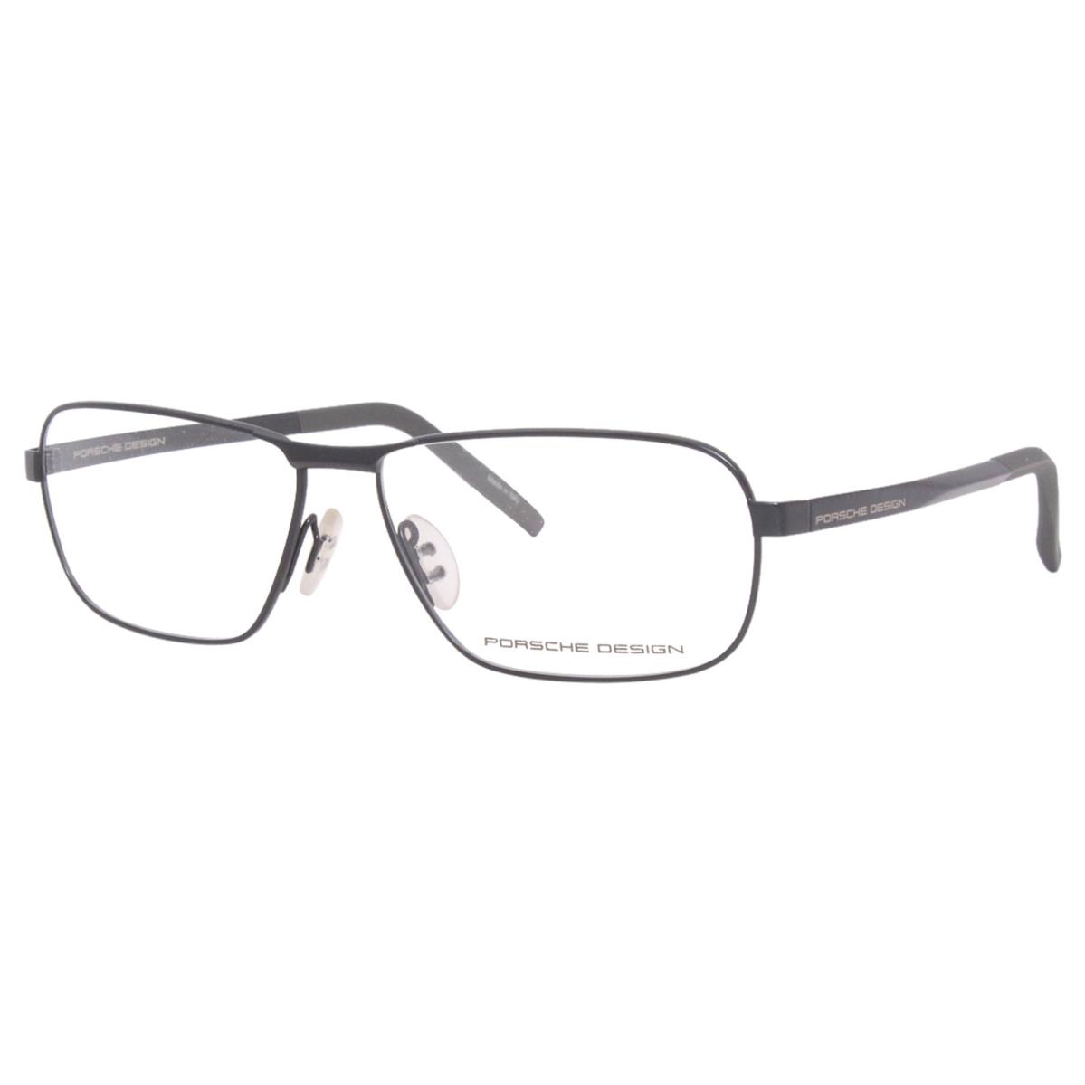 Porsche Design Men`s Eyeglasses P8303 P/8303 Full Rim Optical Frame 58mm Black