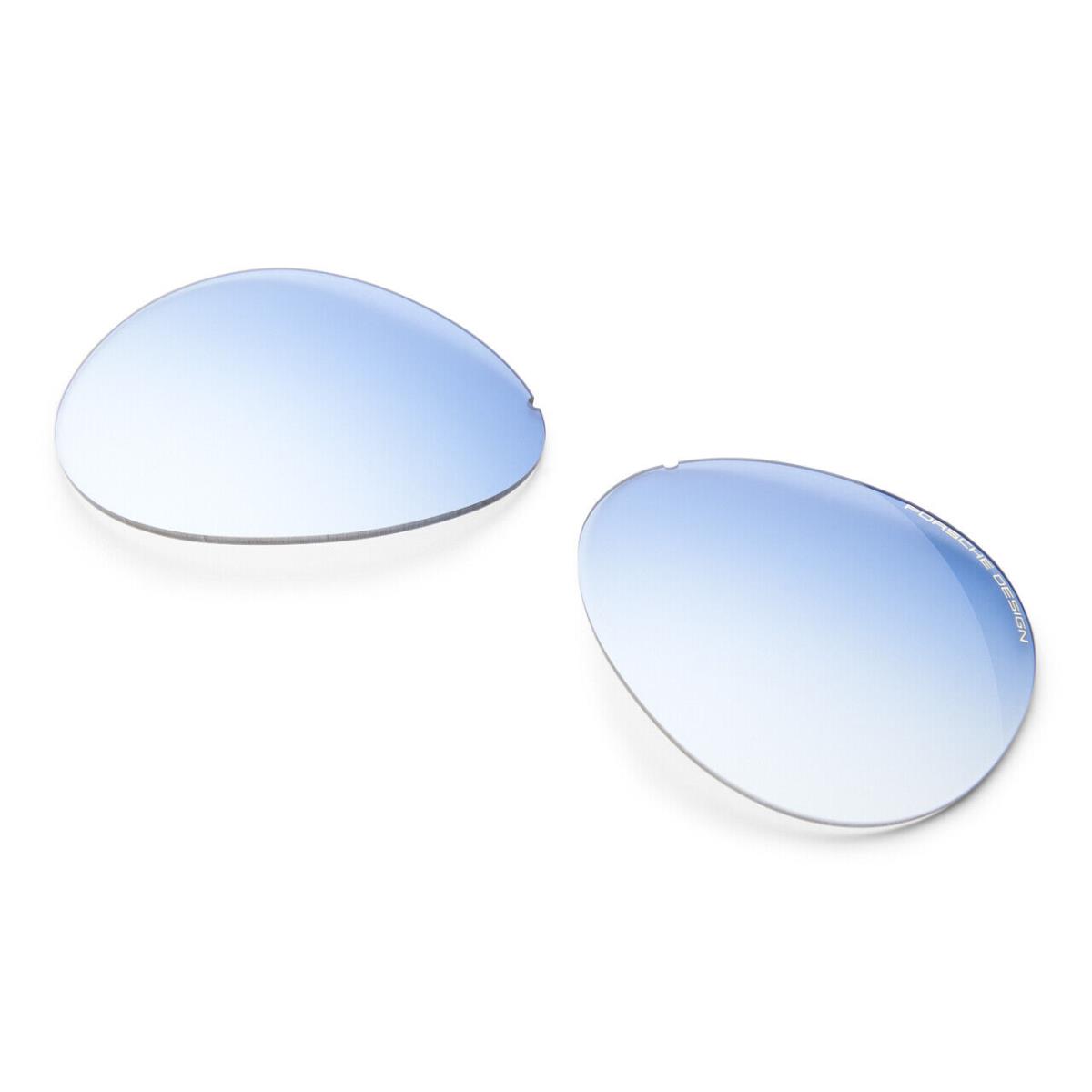 Porsche Design Lens Set For Iconic P8478 Sunglasses - Lenses Set Only Blue Gradient - V573