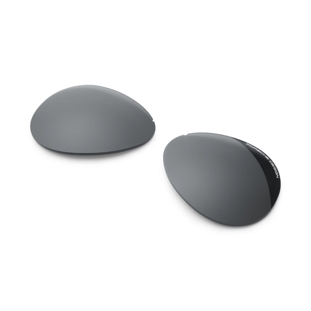 Porsche Design Lens Set For Iconic P8478 Sunglasses - Lenses Set Only Gradient Grey 84% - V227