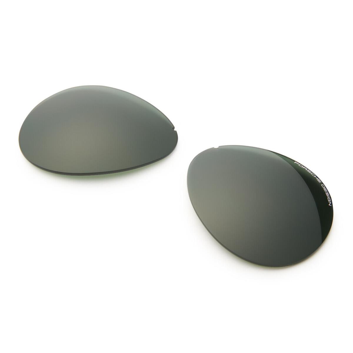 Porsche Design Lens Set For Iconic P8478 Sunglasses - Lenses Set Only Green - V651