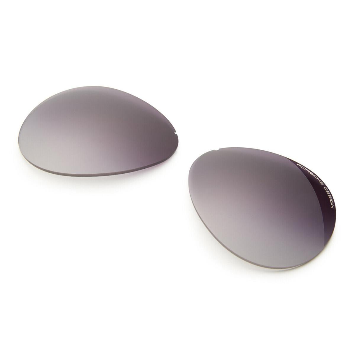 Porsche Design Lens Set For Iconic P8478 Sunglasses - Lenses Set Only Grey - V763