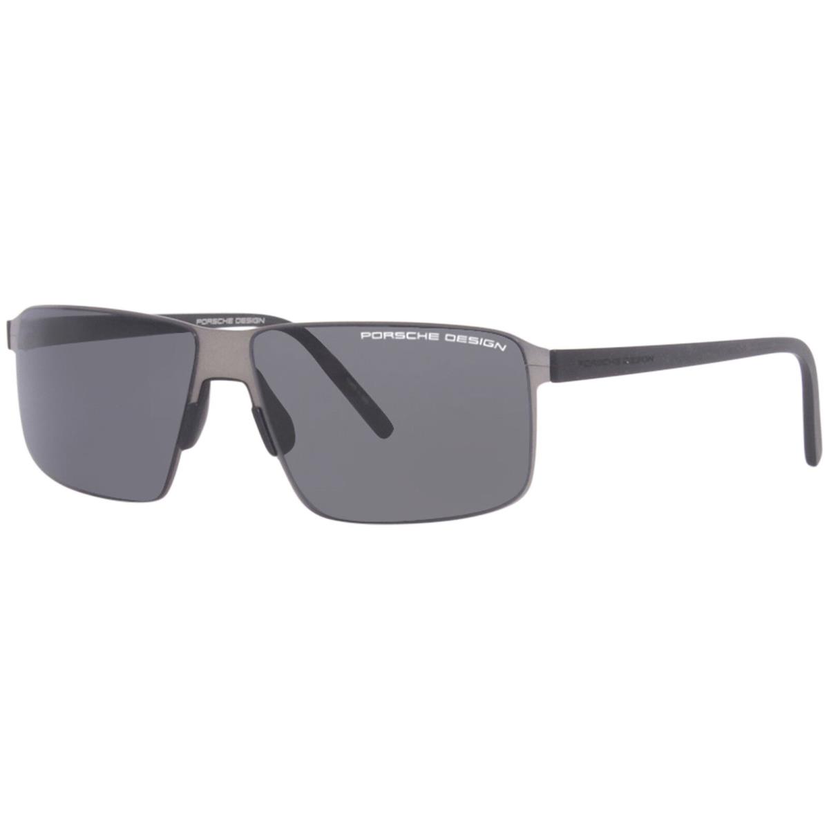 Porsche Design Men`s P8646 P/8646 Square Sunglasses 57mm