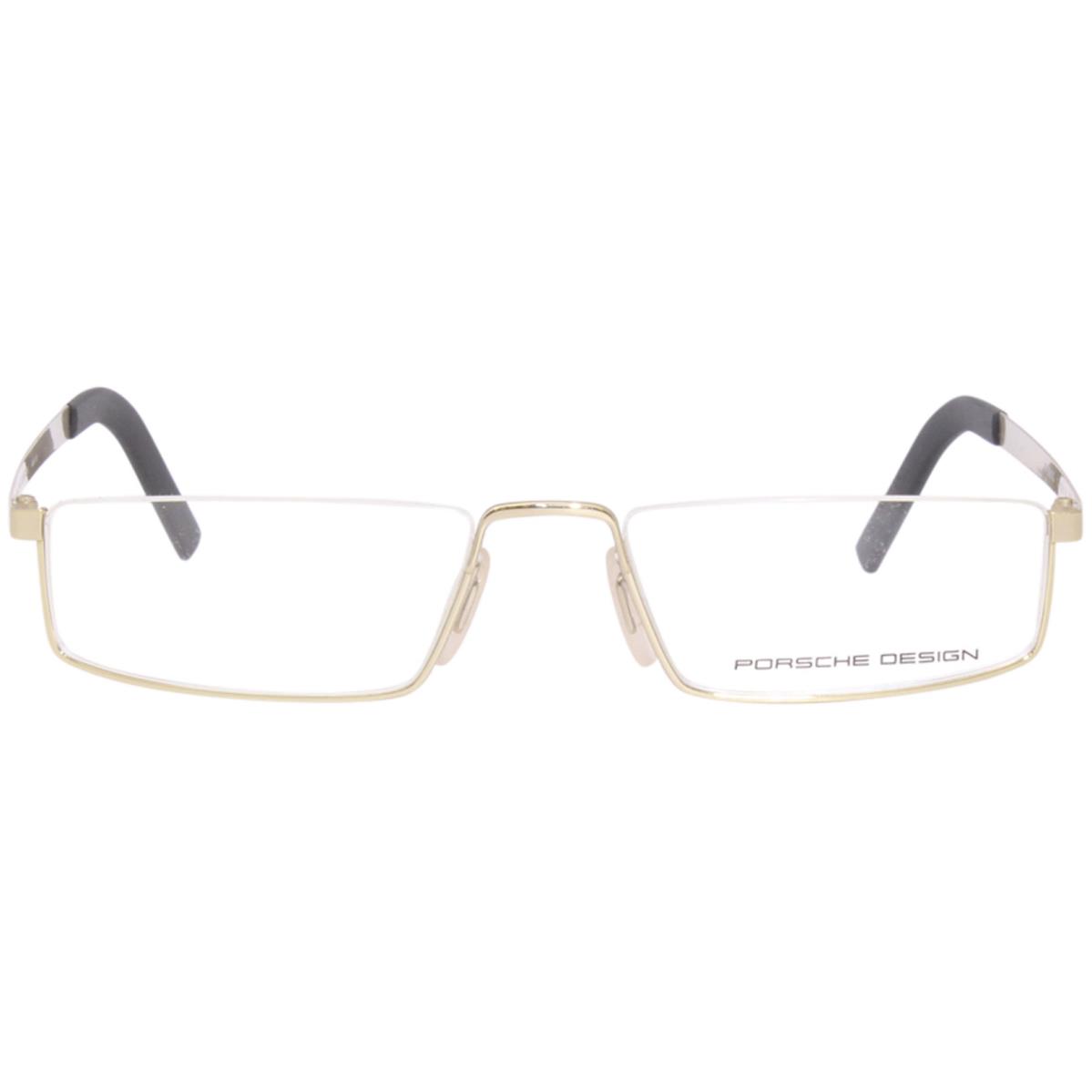 Porsche Design Men`s Eyeglasses P`8310 P8310 Half Rim Optical Frame 52mm