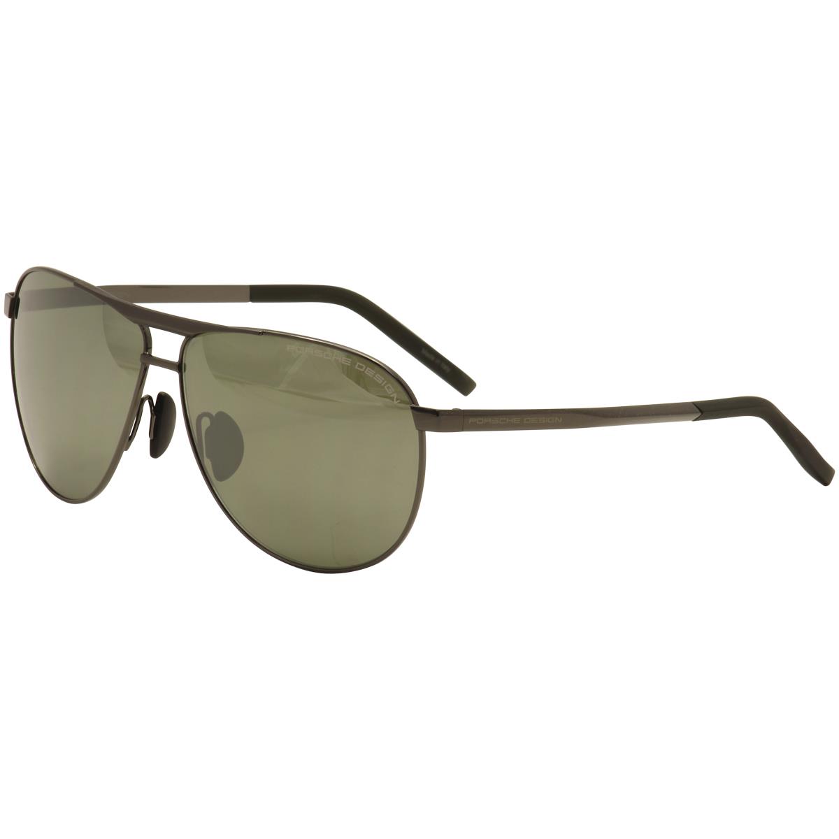 Porsche Design Men`s P8642 P/8642 Square Fashion Sunglasses 62mm