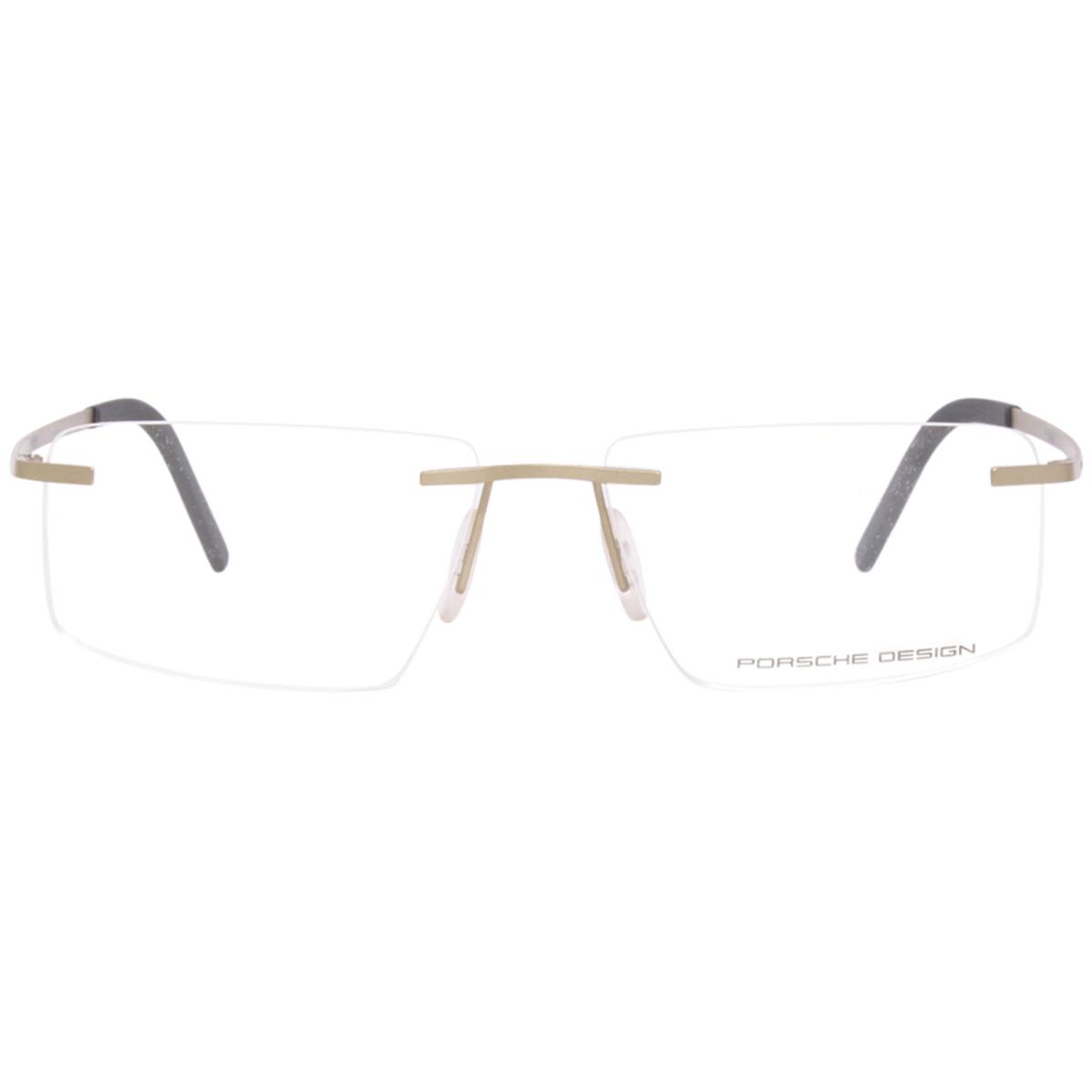 Porsche Design Men`s Eyeglasses P8321 S2 P/8319/S2 Rimless Optical Frame 55mm
