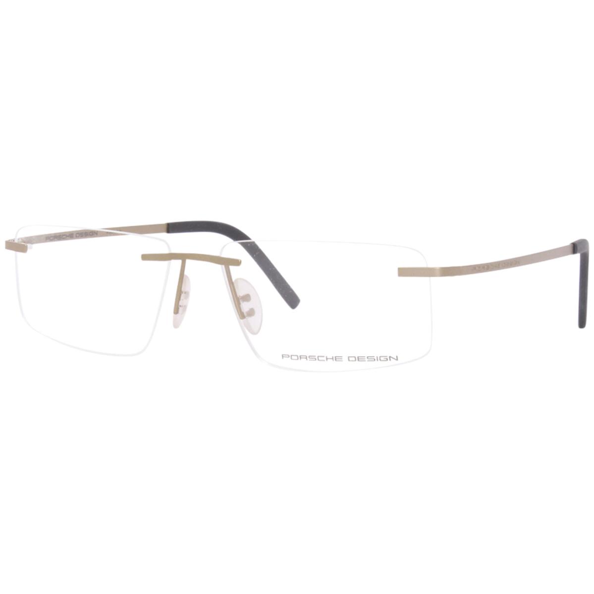 Porsche Design Men`s Eyeglasses P8321 S2 P/8319/S2 Rimless Optical Frame 55mm