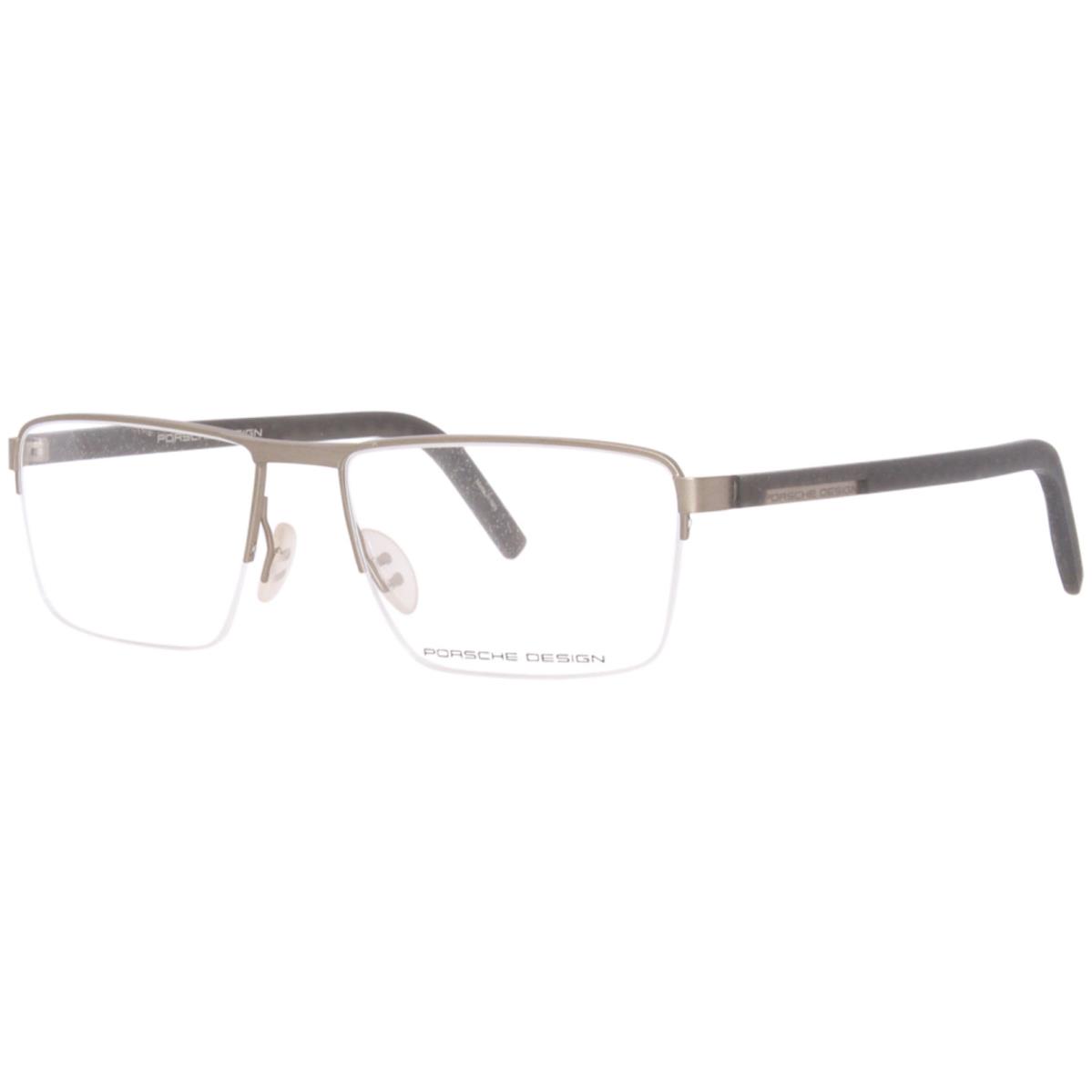 Porsche Design Men`s Eyeglasses P8301 P/8301 Half Rim Optical Frame 56mm