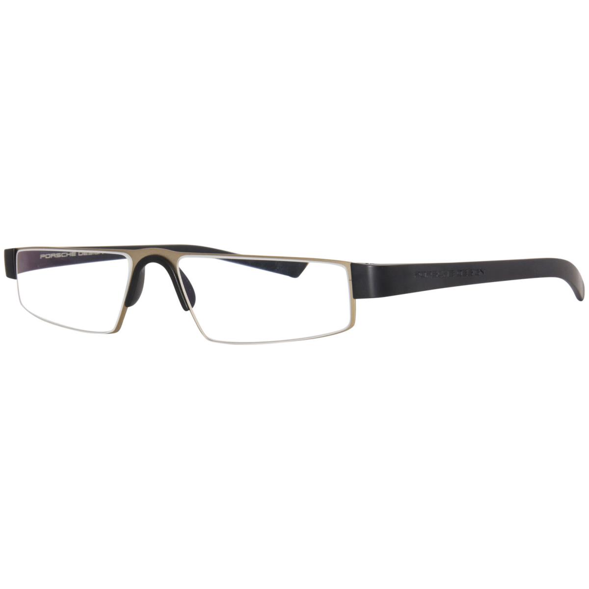 Porsche Design P8814 Reading Glasses Men`s Full Rim Rectangle Shape