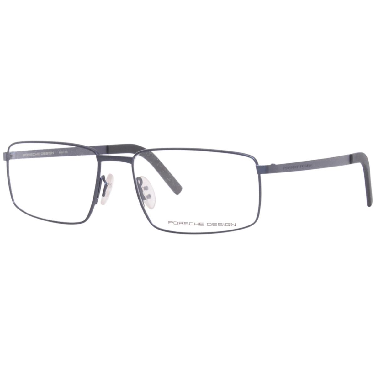 Porsche Design Men`s Eyeglasses P8314 P/8314 Full Rim Optical Frame 57mm Blue