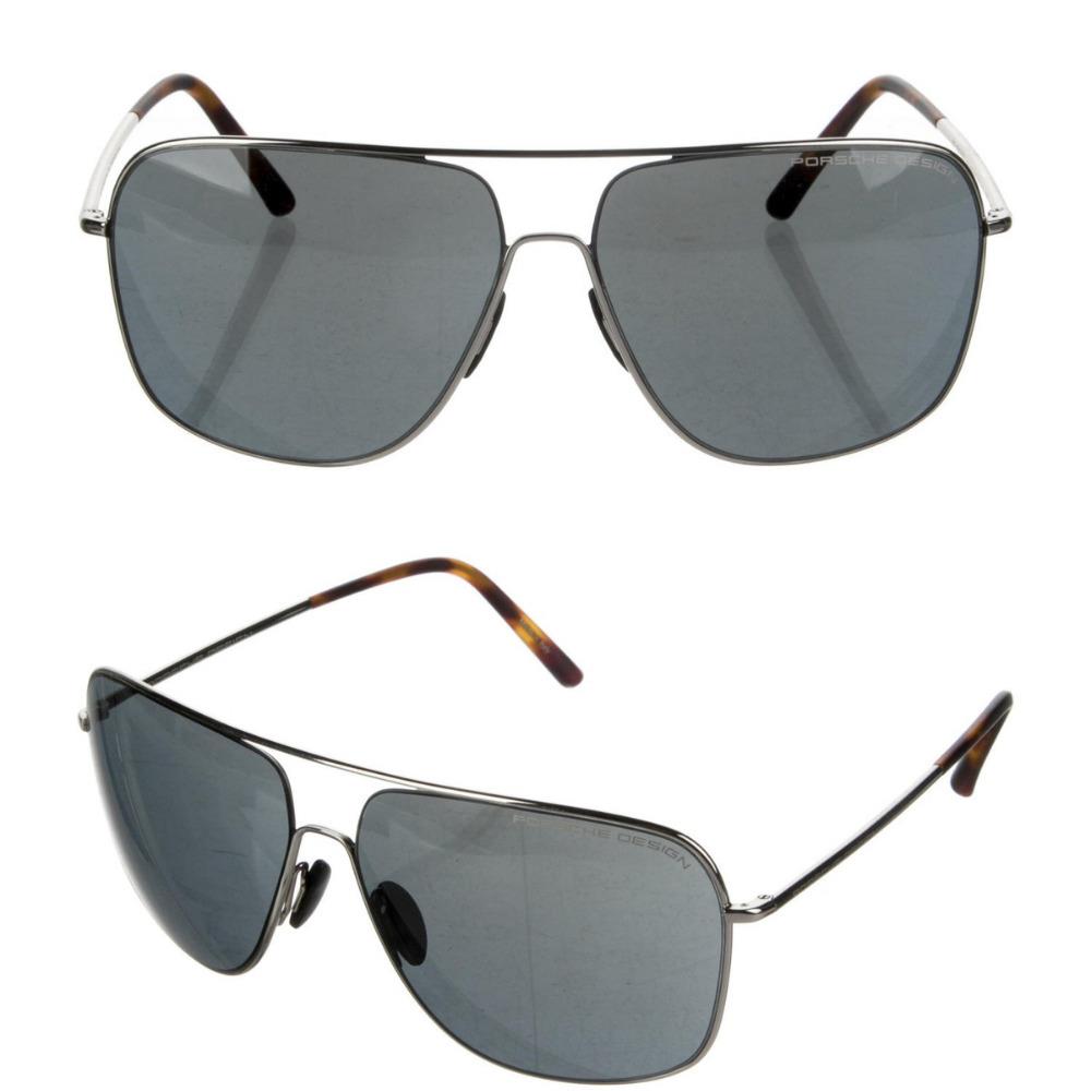 Porsche Design - P`8607-D Sunglasses Rectangle Aviator 63-13-140