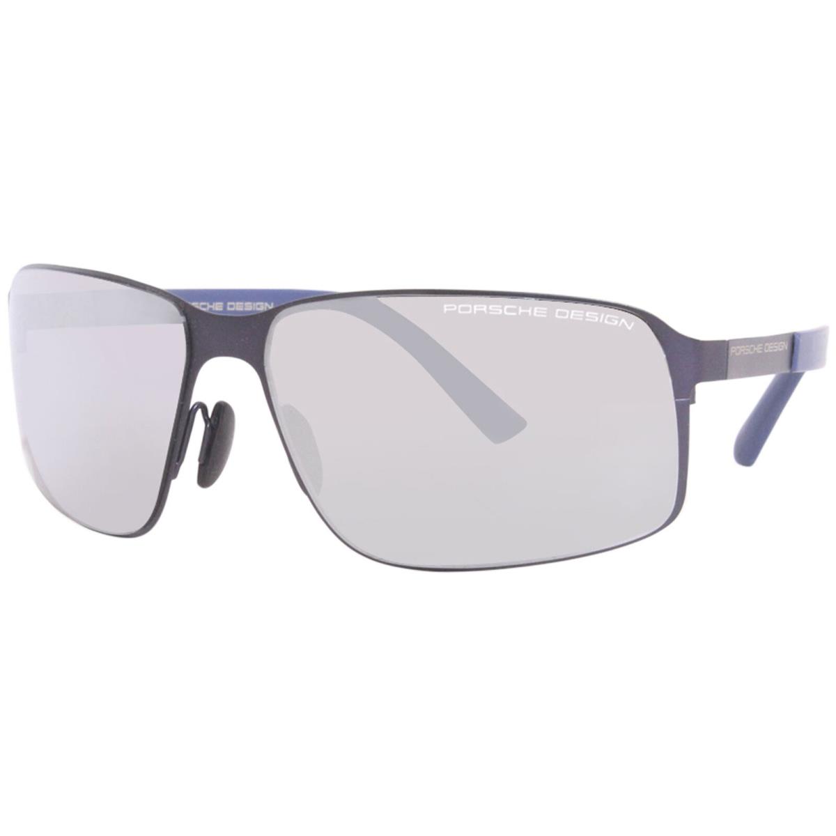 Porsche Design Men`s P`8565 P8565 Sport Sunglasses 63mm Blue