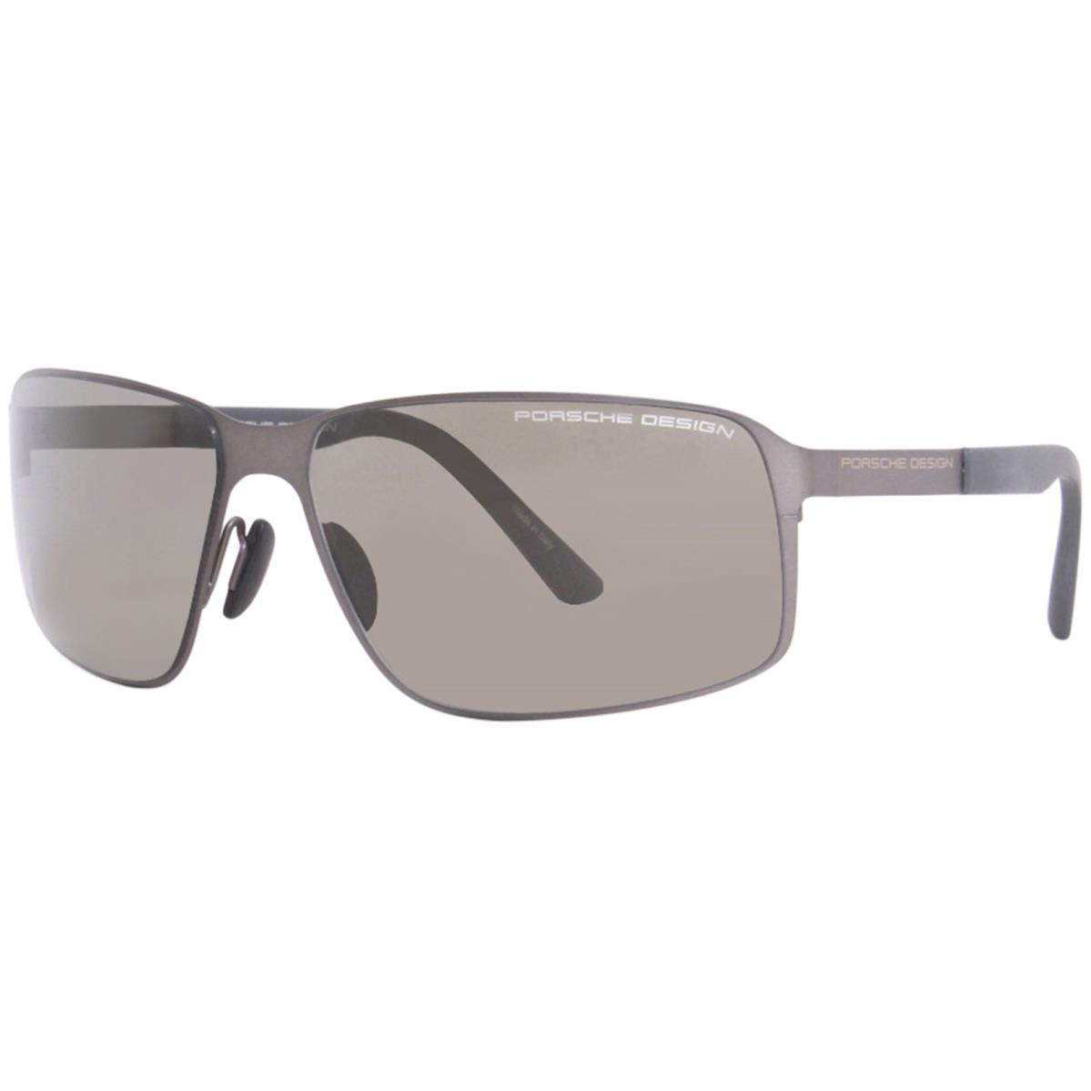 Porsche Design Men`s P`8565 P8565 Sport Sunglasses 63mm Gray