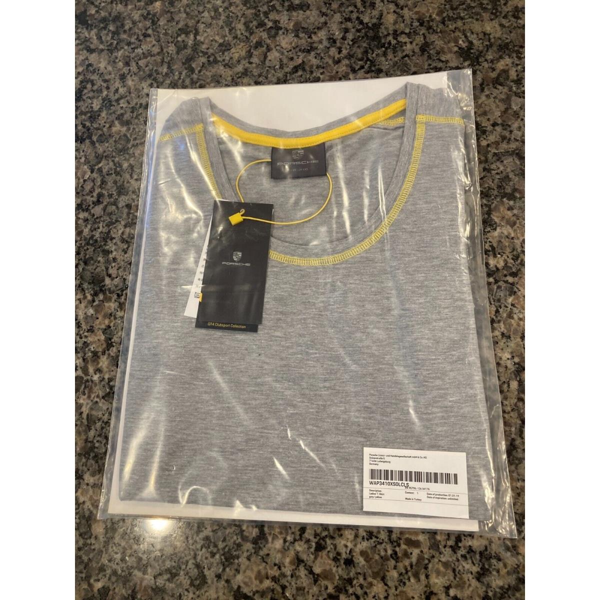 Porsche Design Ladies Womens GT4 Clubsport Grey T-shirt All Sizes All IN Bag