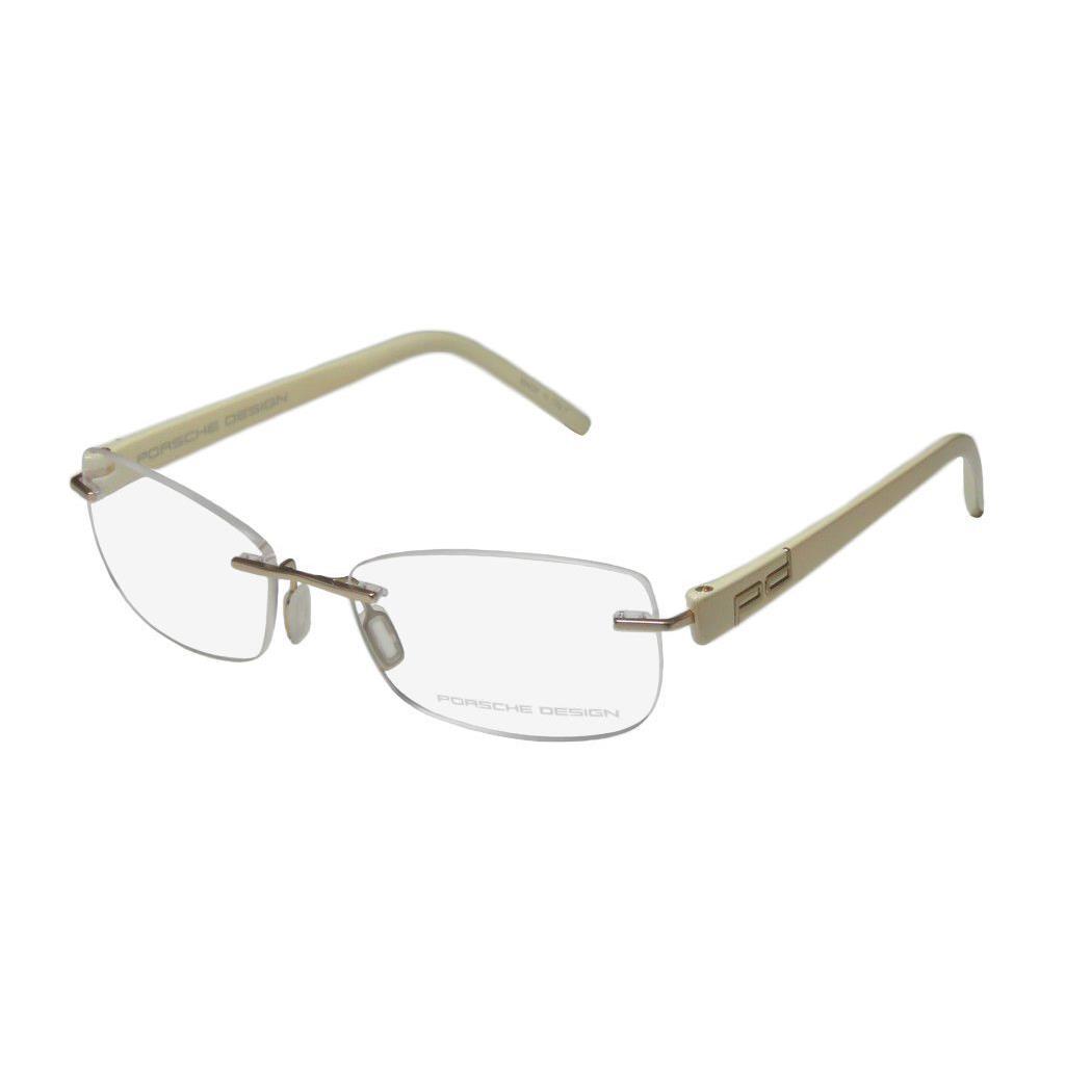 Porsche Design P8209 S2 Glasses C 52-16-135 Italy Rimless Metal Plastic