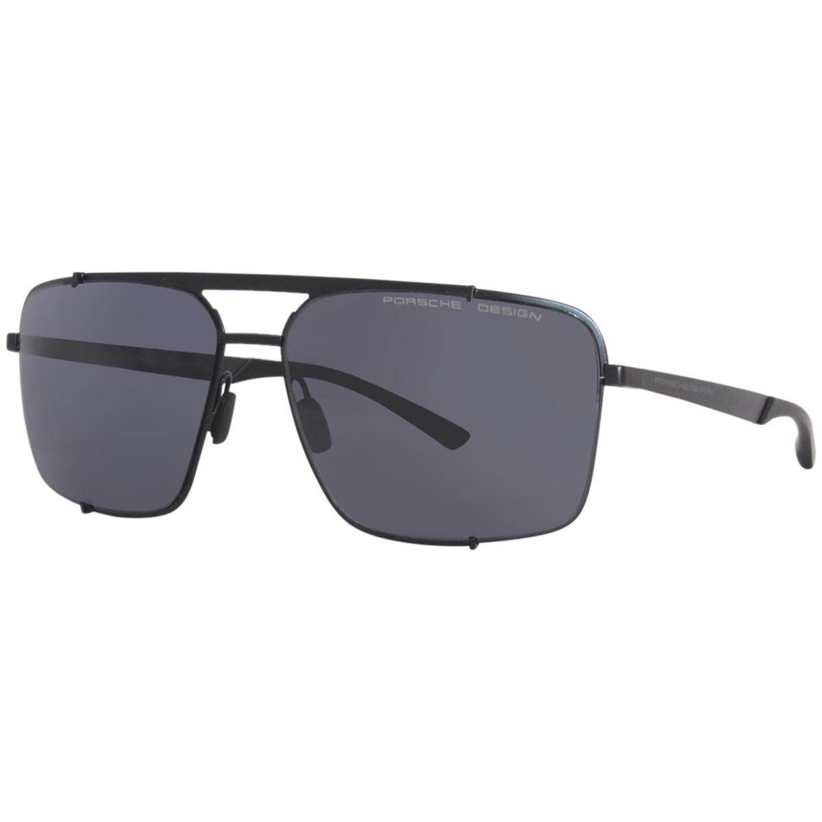 Porsche Design P8919-C Sunglasses Men`s Blue/black Mirror Pilot 63mm