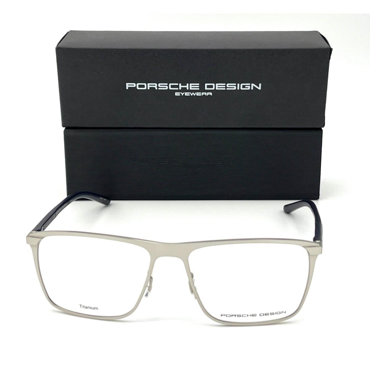 Porsche Design P8286 Silver / Demo Lens 56mm Eyeglasses