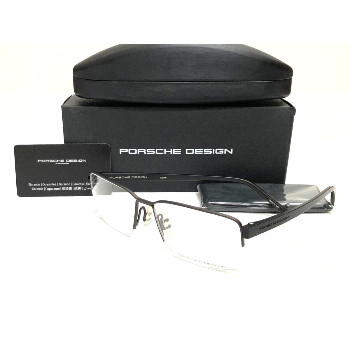 Porsche Design P8351 C Brown/clear Demo Lens Eyeglasses Frame 54/15/140