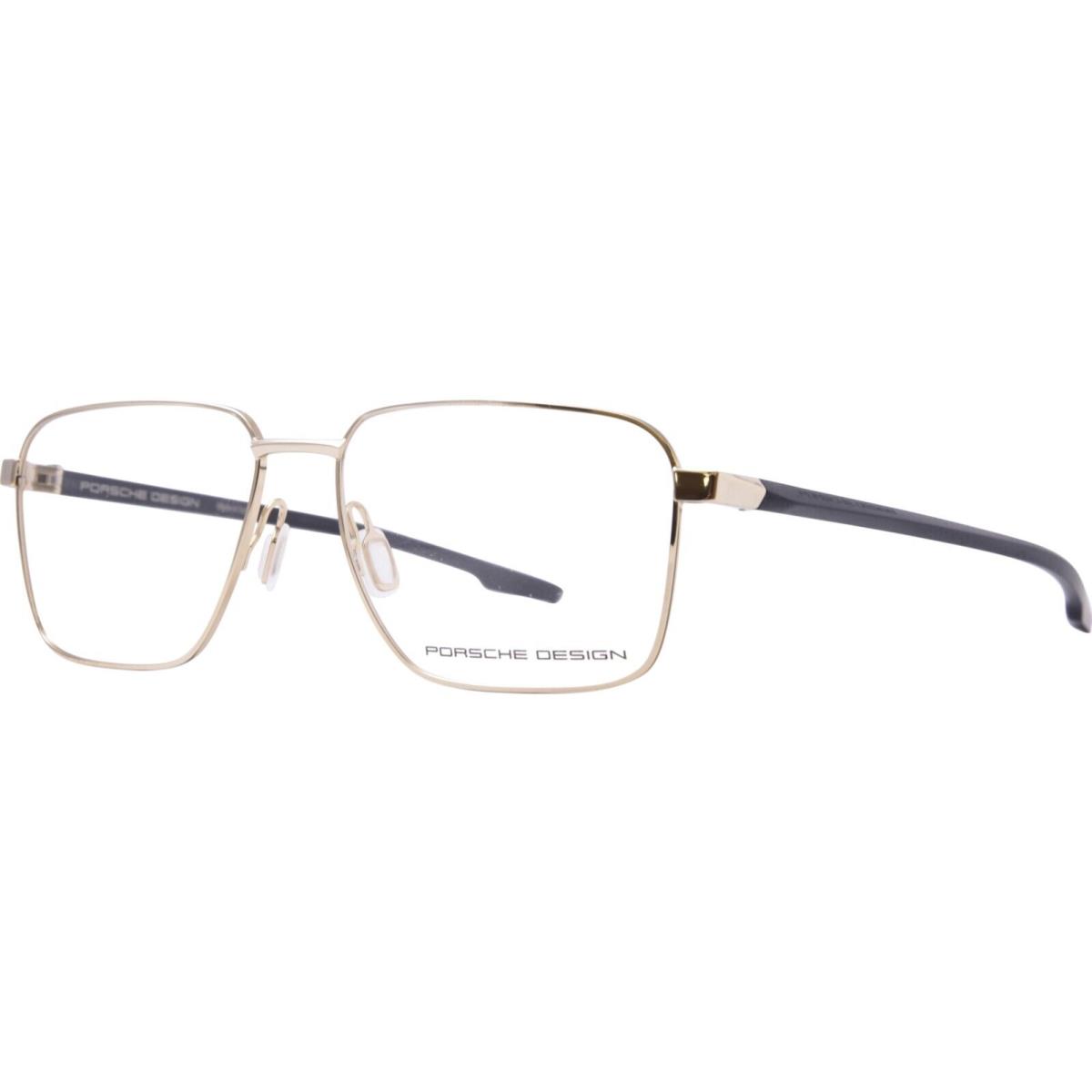 Porsche Design P8739-B Eyeglasses Gold/grey Full Rim Square Shape 57mm