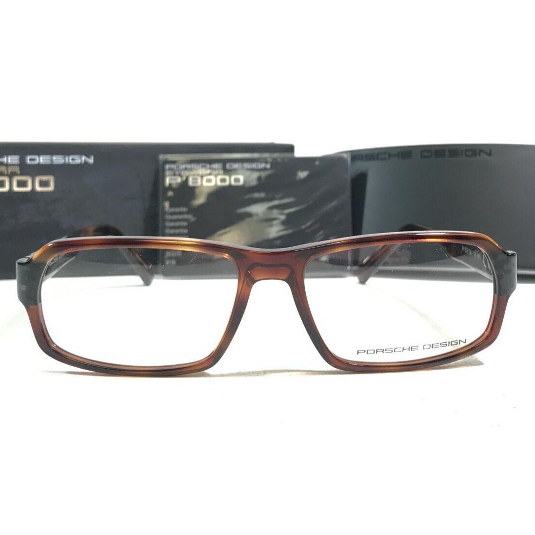 Porsche Design Eyeglasses Frames P8215 B Polished Brown Tortoise 55-16-140