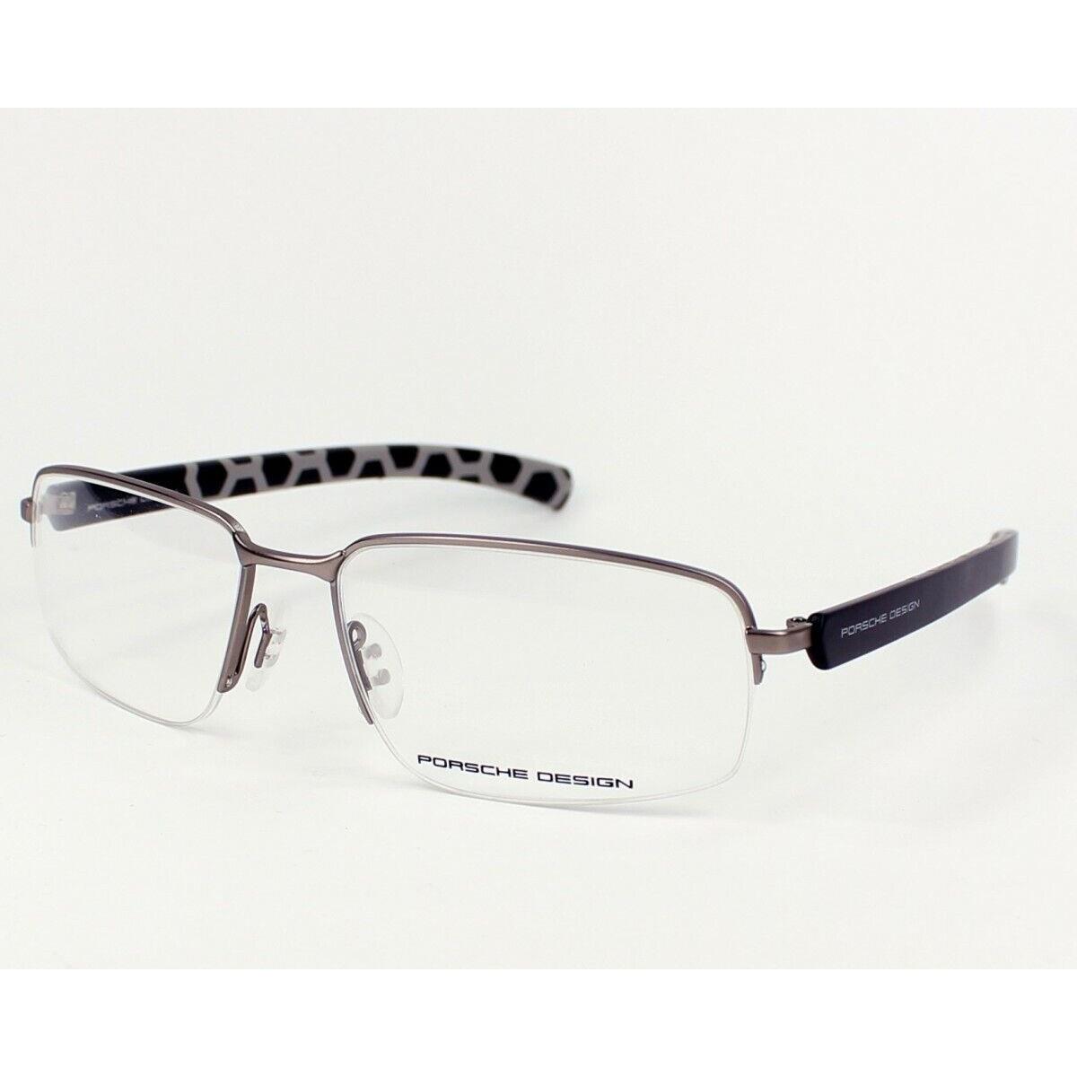 Porsche Design Eyeglasses Optical Frame 8201 D Dark Blue Frame 58